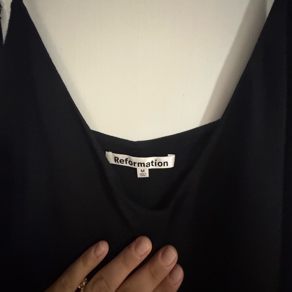 Reformation Black Dress - Picture 3 of 4